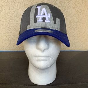 Los Angeles Dodgers Hat Size Youth Adjustable New Era 9Forty Blue Gray Kids